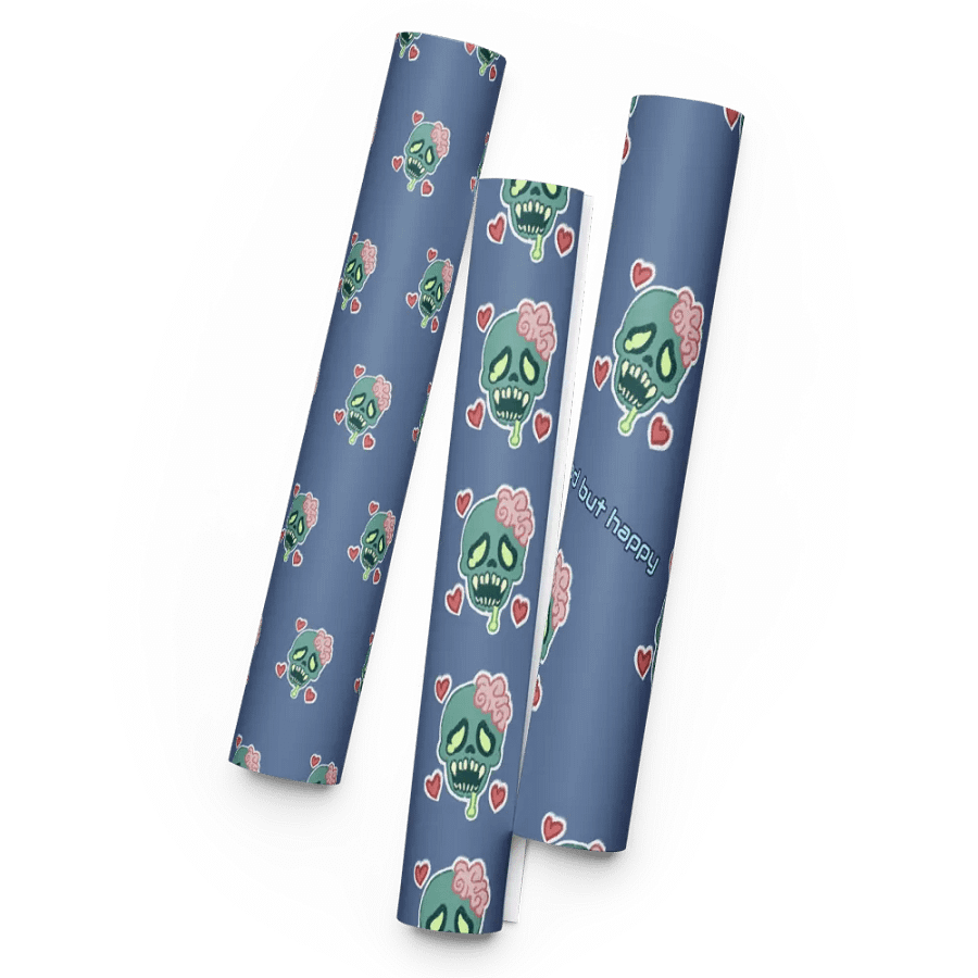 Undead But Happy (wrapping paper) product image (5)