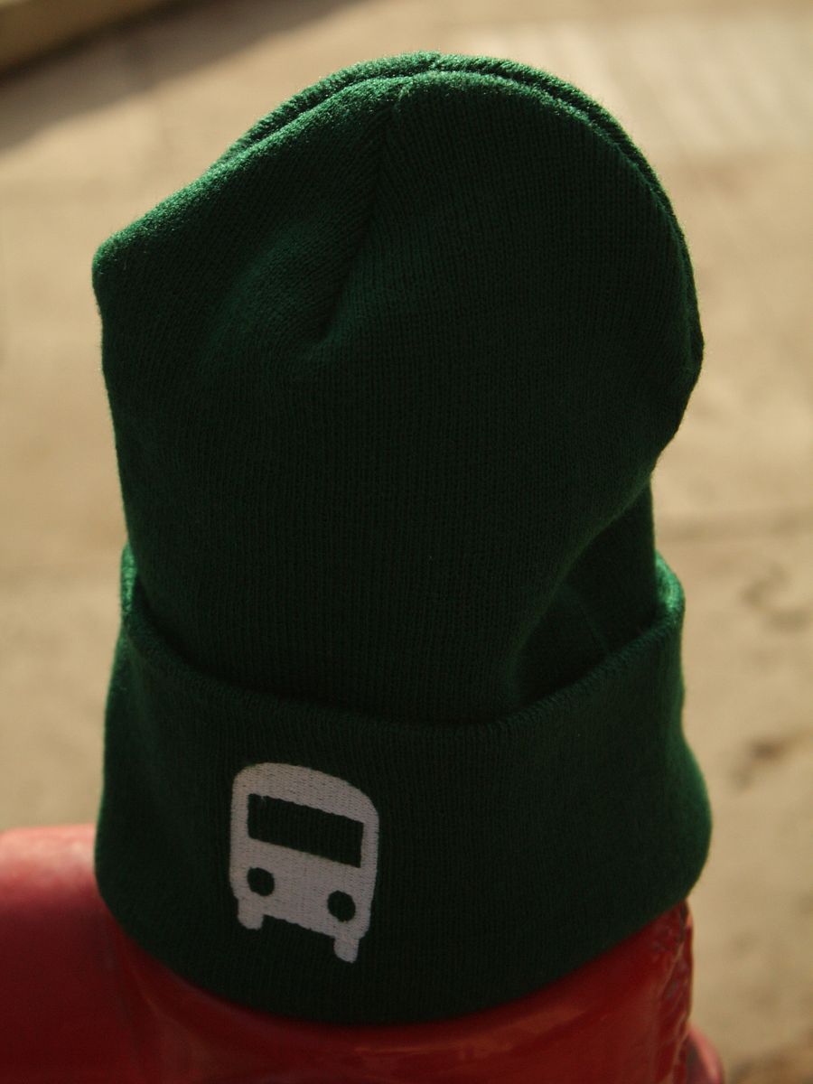 White Bus Beanie product image (18)