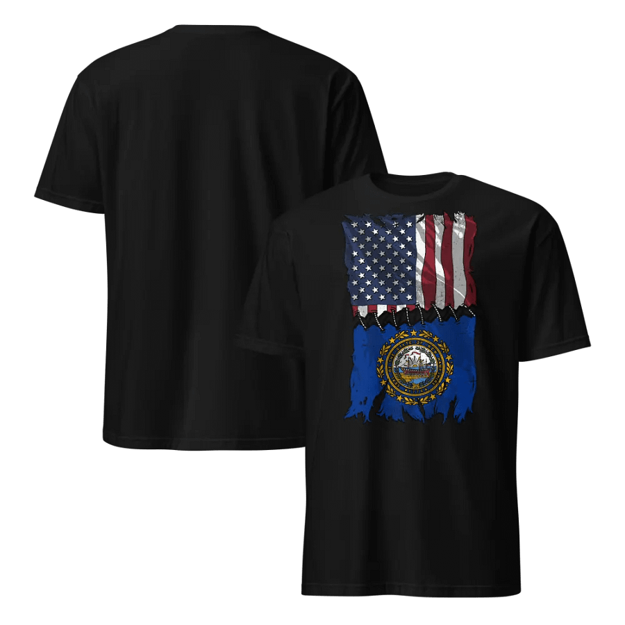 New Hampshire Stitch Flag USA product image (6)