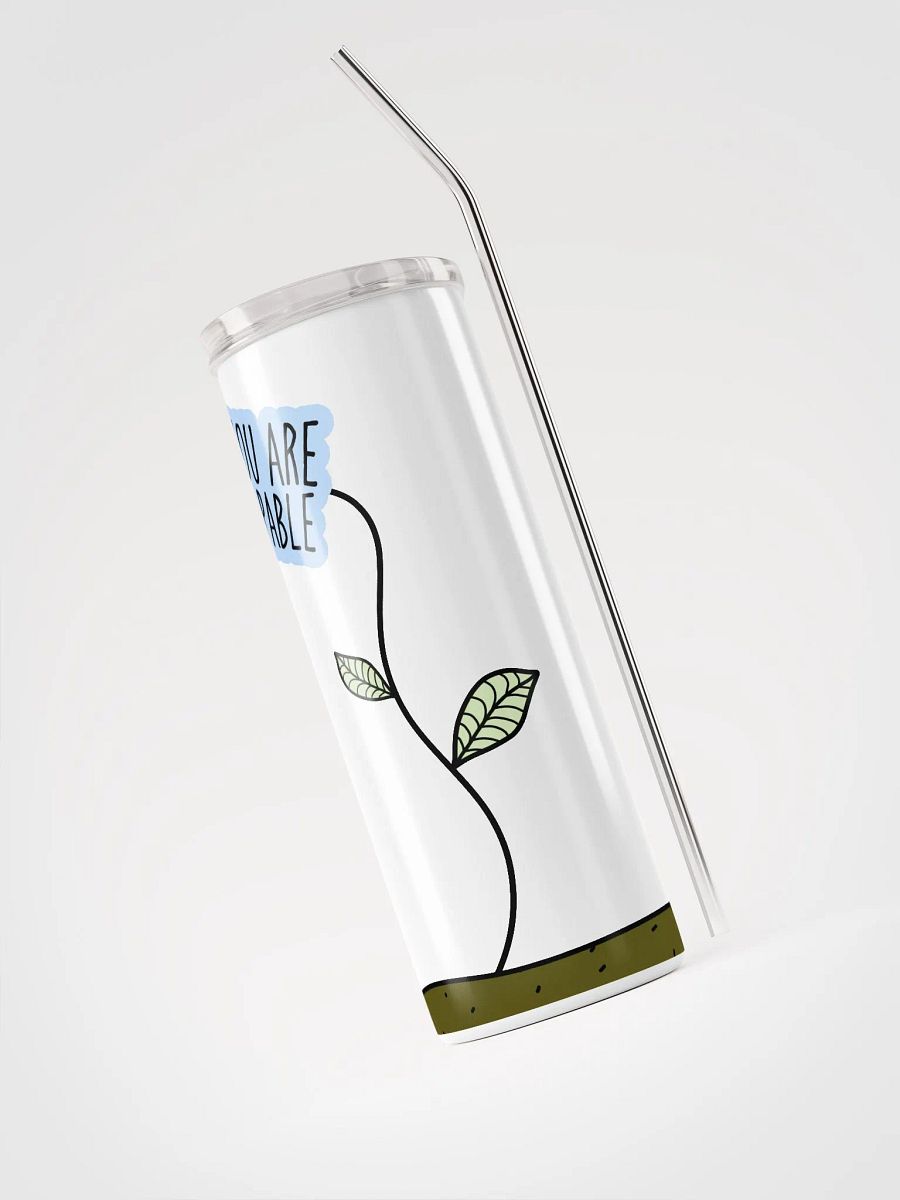 You Are Capable Stainless Steel Tumbler product image (3)