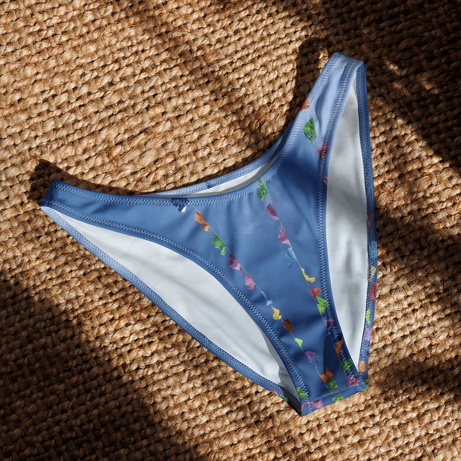 Papel Picado High Waisted Bikini Bottom product image (6)