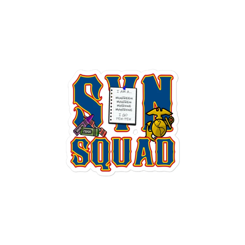 Syn Squad USMC Sticker product image (1)