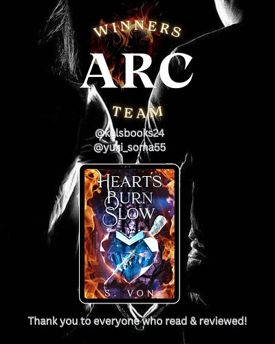 Thank you to all my ARC readers who read and reviewed! I appreciate you all very much for taking time to read my book. It was...