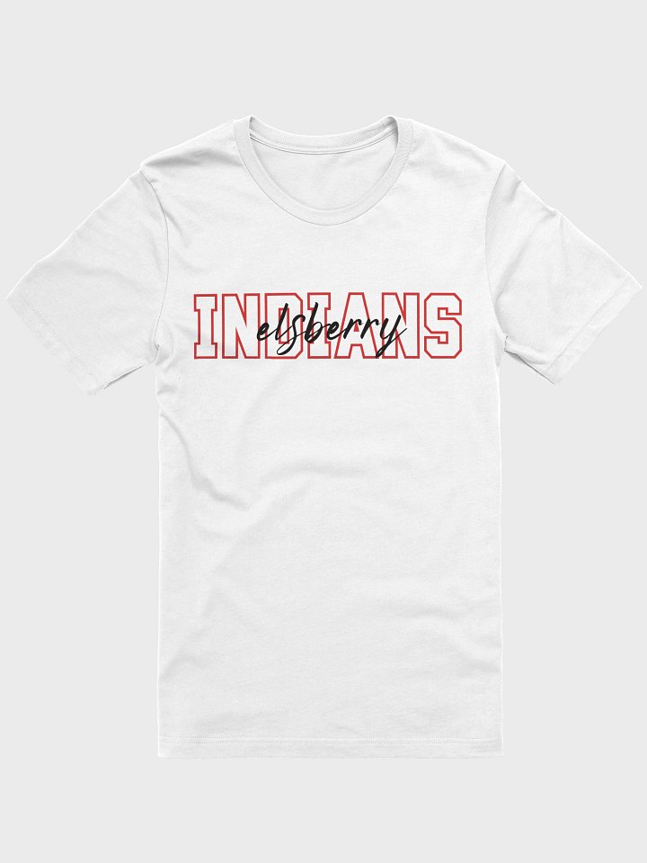 Elsberry Indians – School Spirit Tee, White product image (1)