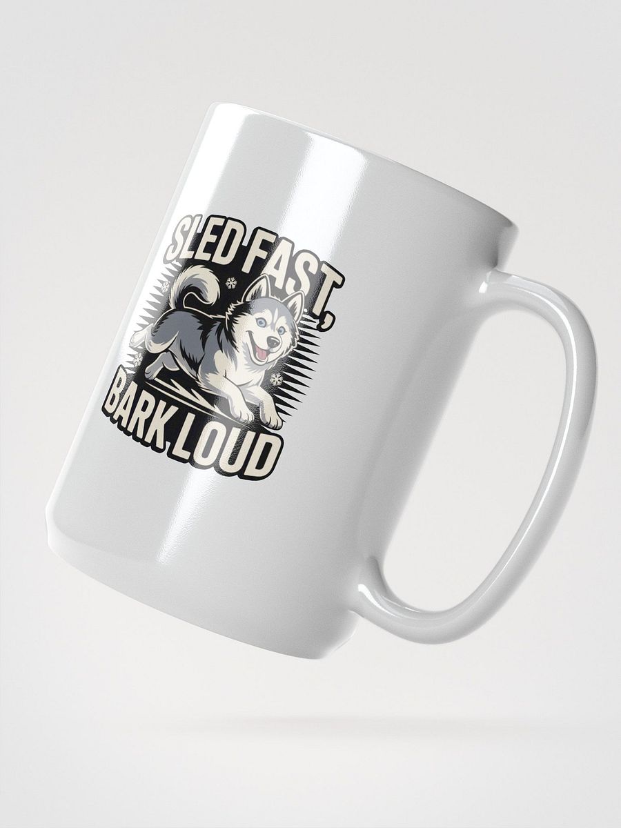 Sled Fast, Bark Loud Husky Mug product image (2)