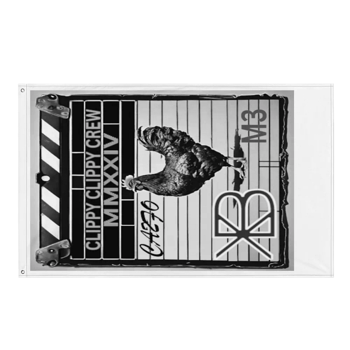 Marathon Greyscale Flag product image (1)
