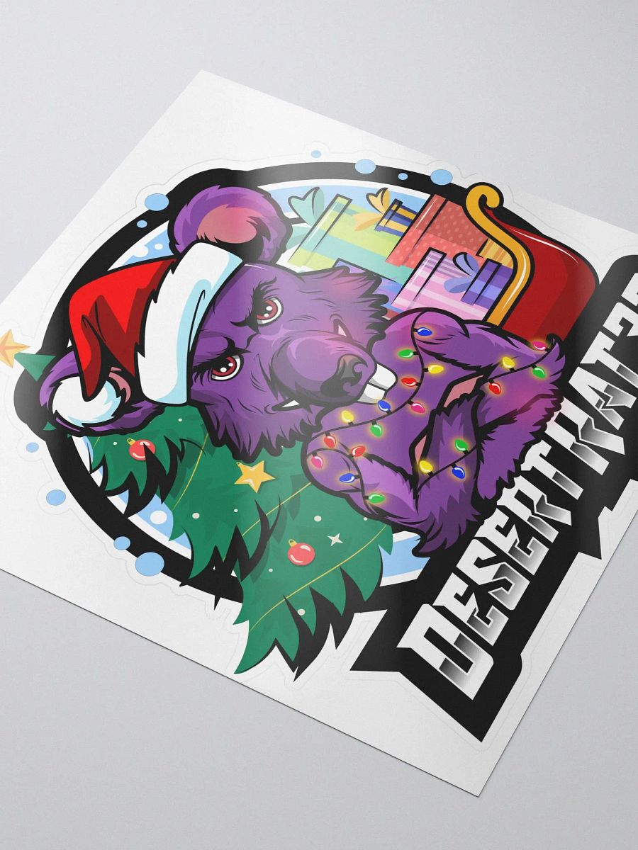 DesRat33 Xmas Logo Sticker product image (3)