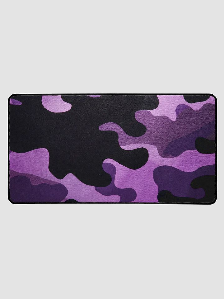 Desk Mat 15.5" x 31.5" purple camo product image (1)