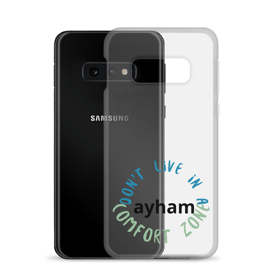 Motivational Circle Clear Samsung® Case product image (2)