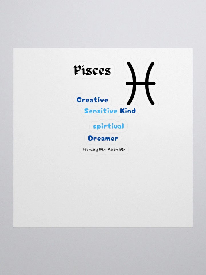 Pisces Stickers product image (1)