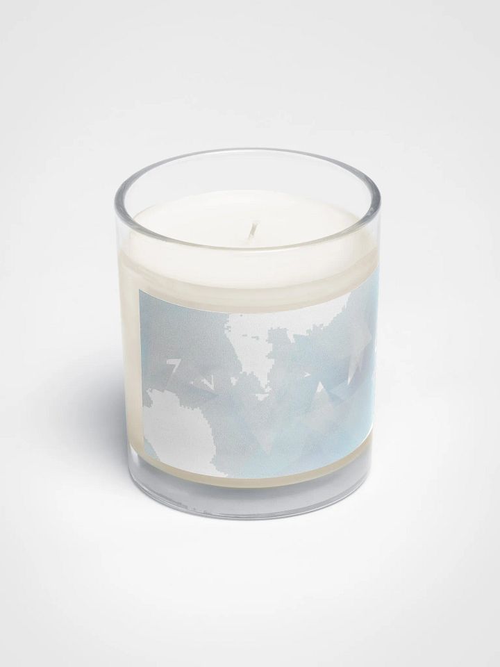 Pure Glow Soy Wax Candle – Clean Burn in a Clear Glass Jar product image (2)