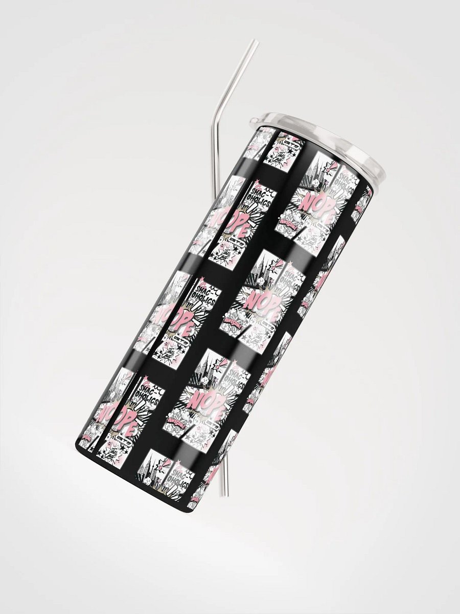 Shac-oholics Comic Blast Tumbler - Pink 
