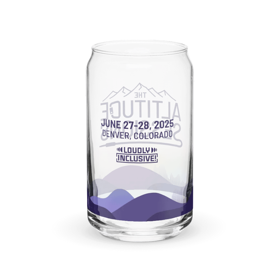 The Altitude Sessions Can-Shaped Glassware product image (3)