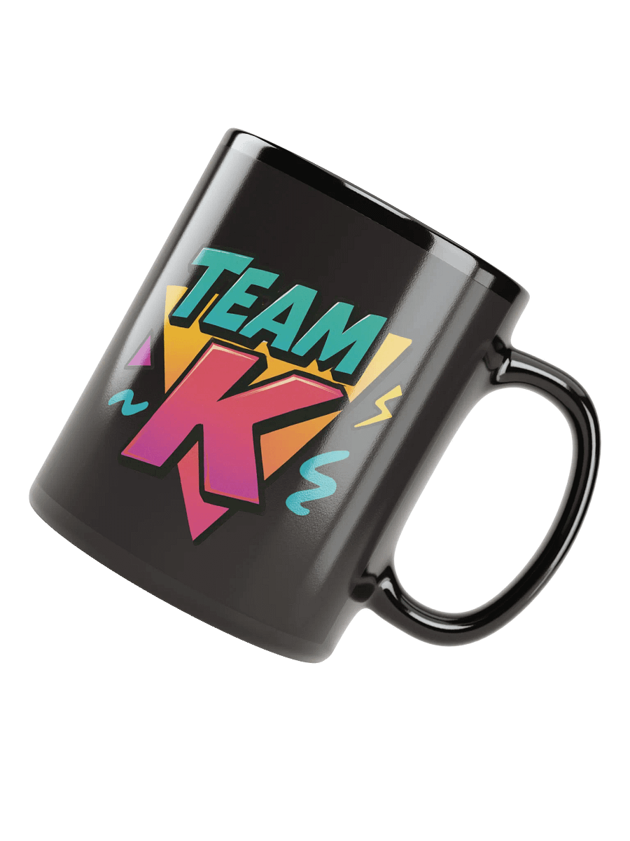 Team K 1990's Black Mug product image (7)