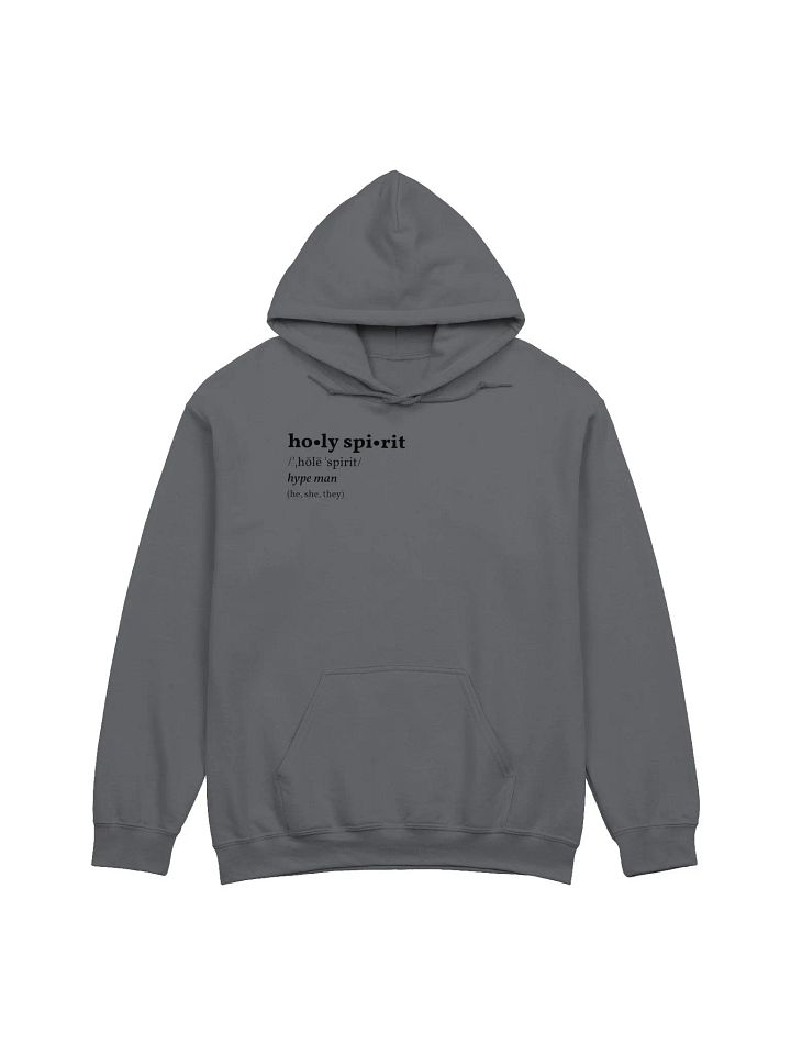 Holy Spirit (he,she,they) Gray Hoodie product image (1)