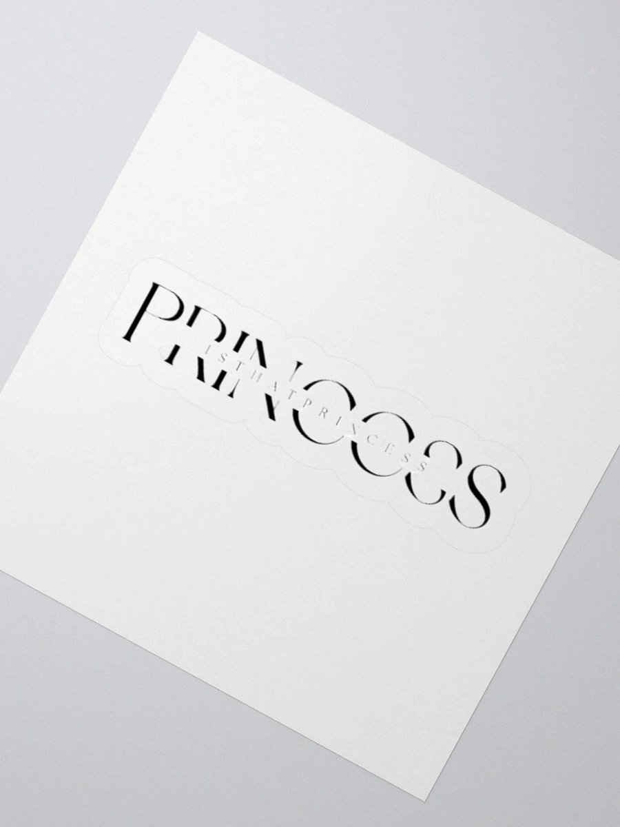 Metallic Princess Kiss Cut Stickers product image (8)