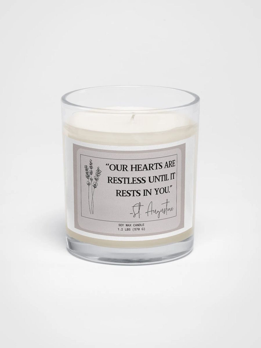 St. Augustine Candle product image (1)