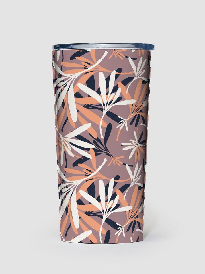 Tumbler - Floral leafs pattern product image (1)