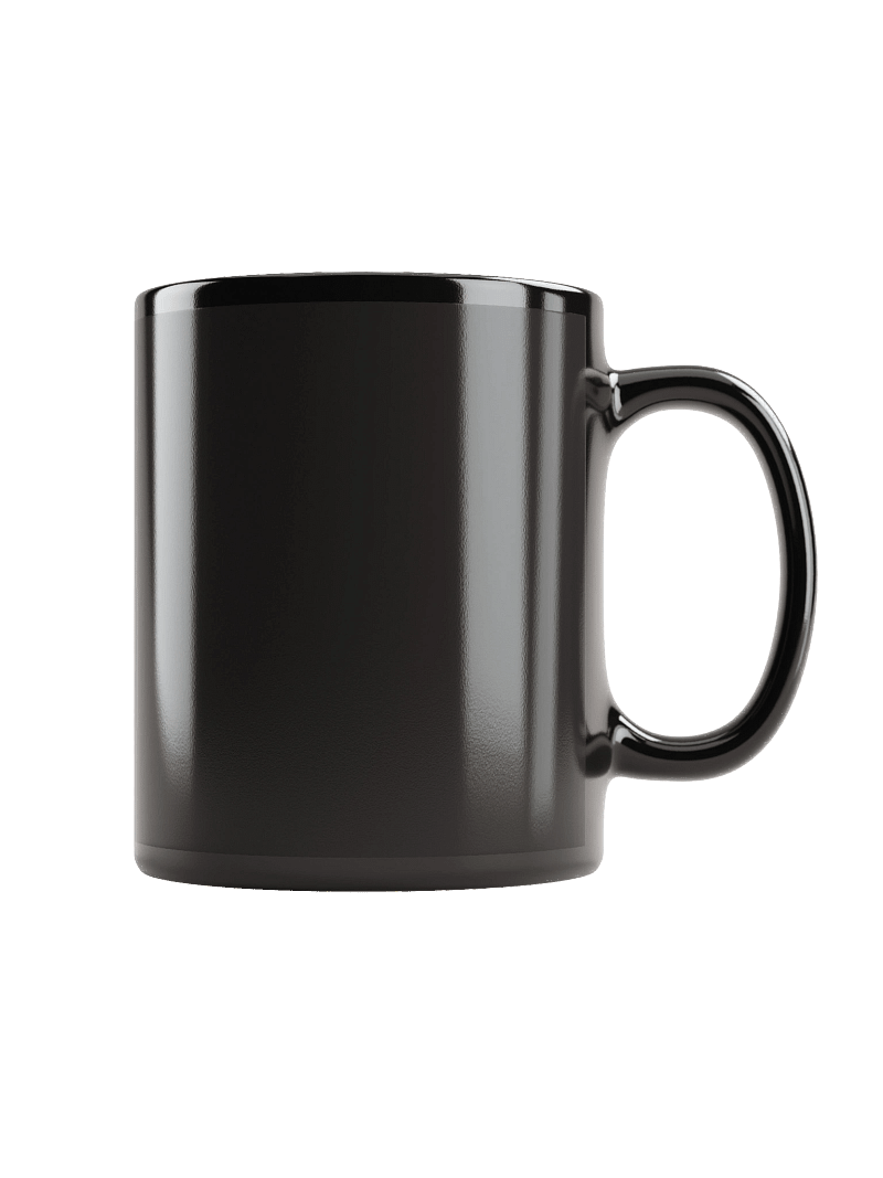 Foul Territory Glossy Black Mug