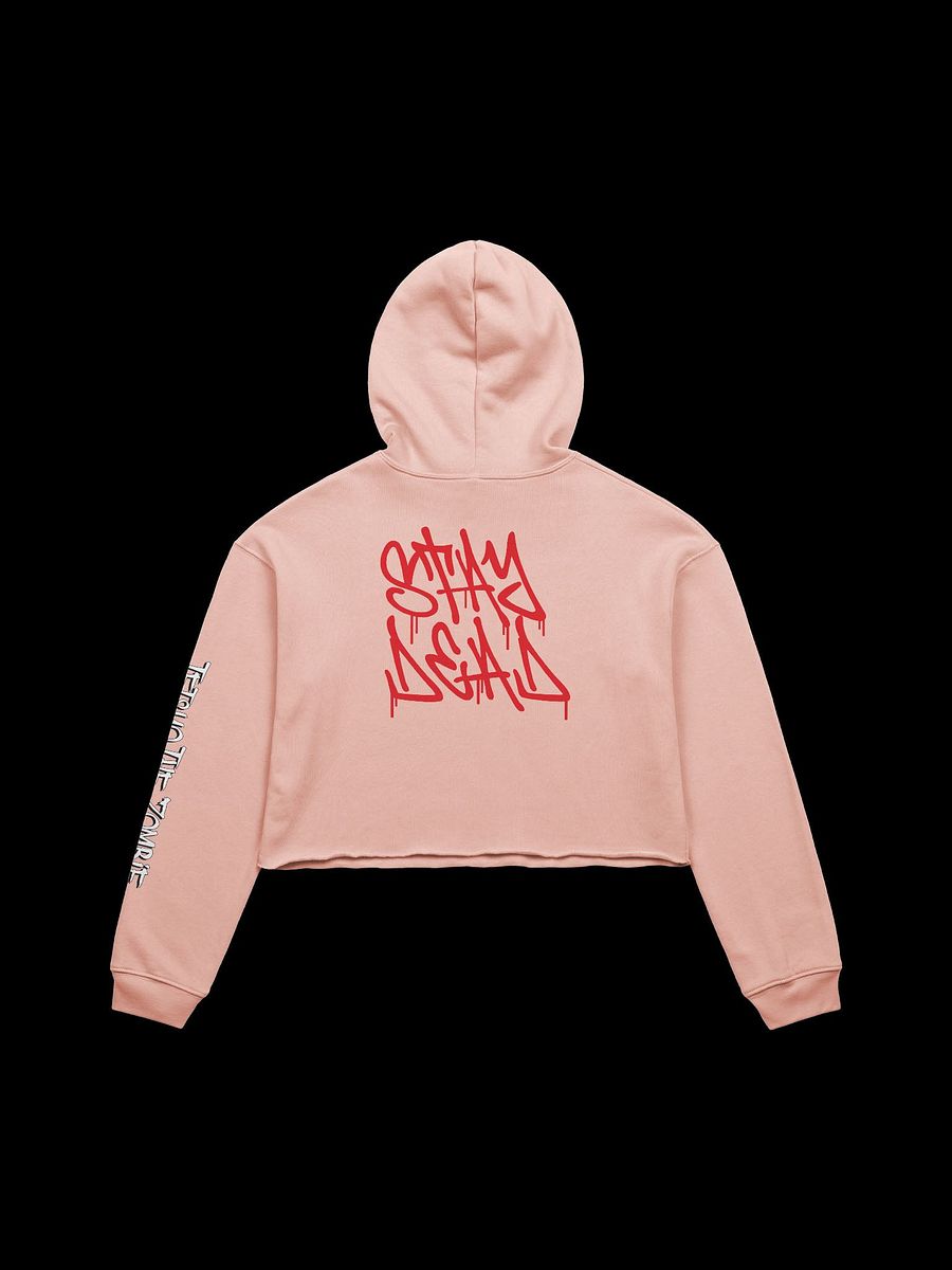 Zombie Gang Bella+Canvas Fleece Crop Hoodie product image (18)