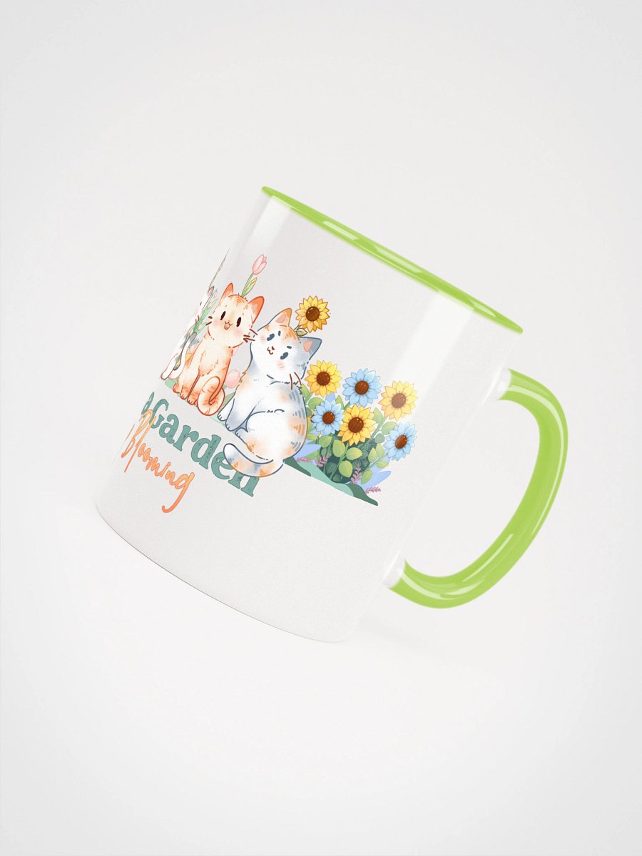 Life is a cat garden - colored mug product image (5)