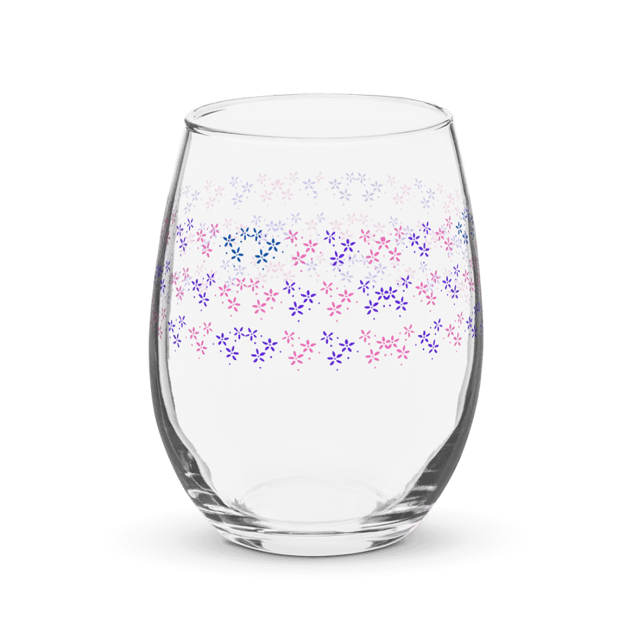 Pink & Blue Flower Pattern product image (1)