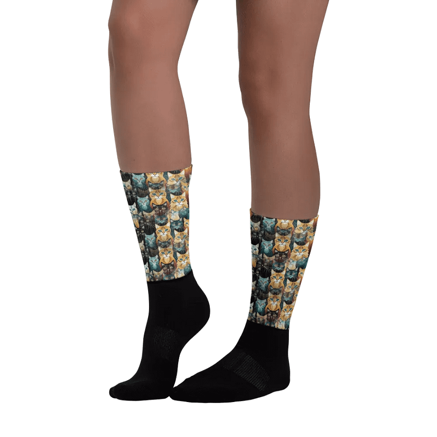 Katz Katz Katz Black Foot Socks product image (6)