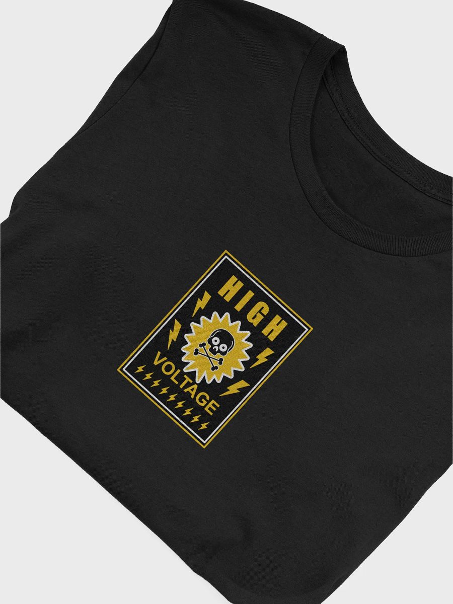 Electrifying High Voltage Skull T-Shirt product image (52)