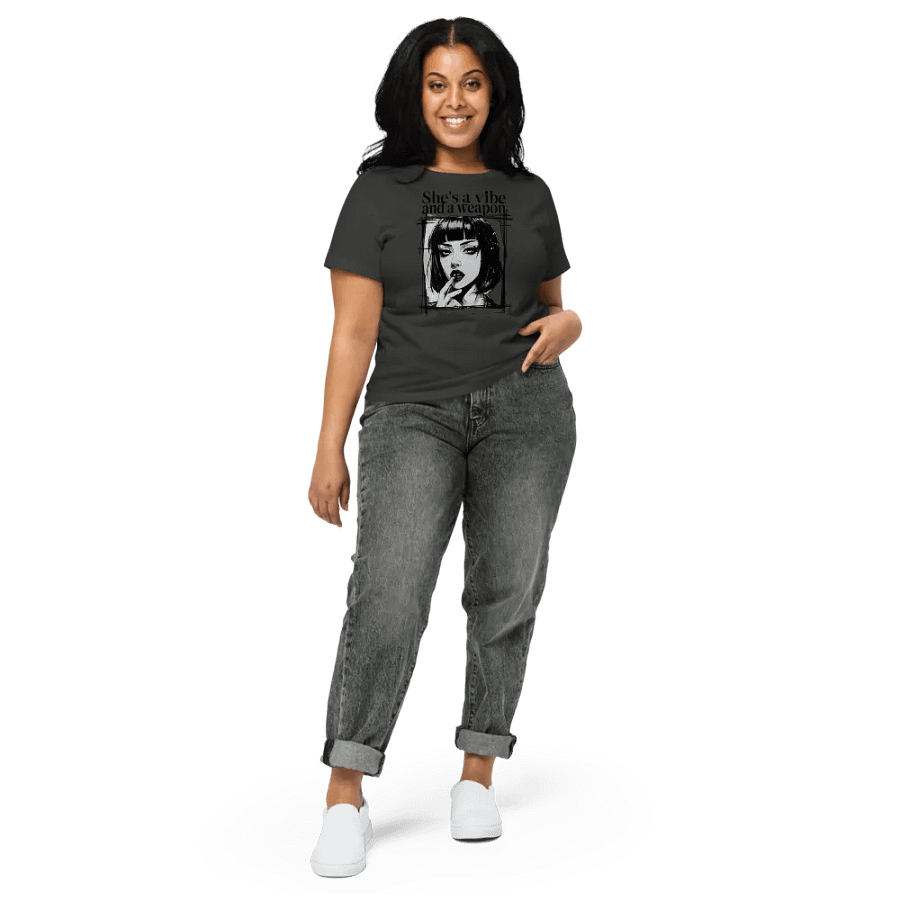Intense Vibe Women's High-Waisted Tee product image (3)