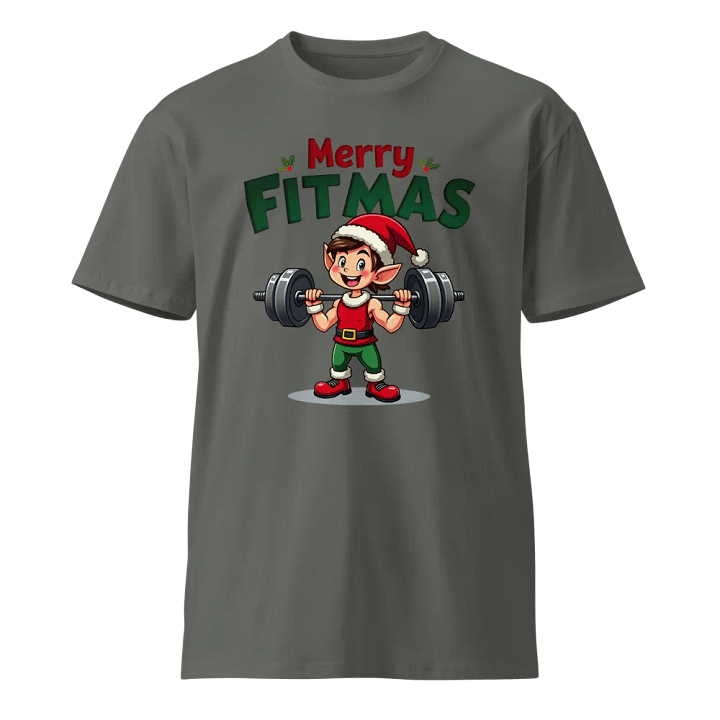 Merry Fitmas Elf Unisex T-Shirt product image (2)