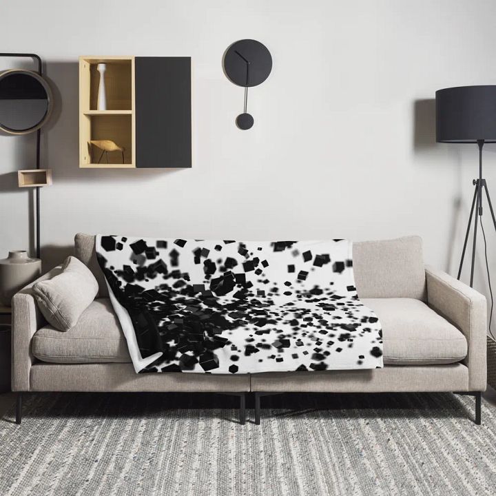Pătură design monocromatic product image (1)