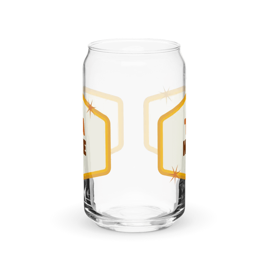 Retro TeaKaye Iced Coffee Glass product image (2)