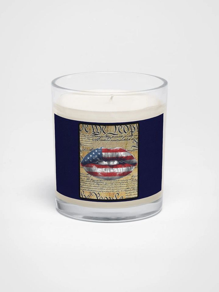 Patriotic Lips Soy Wax Candle product image (1)