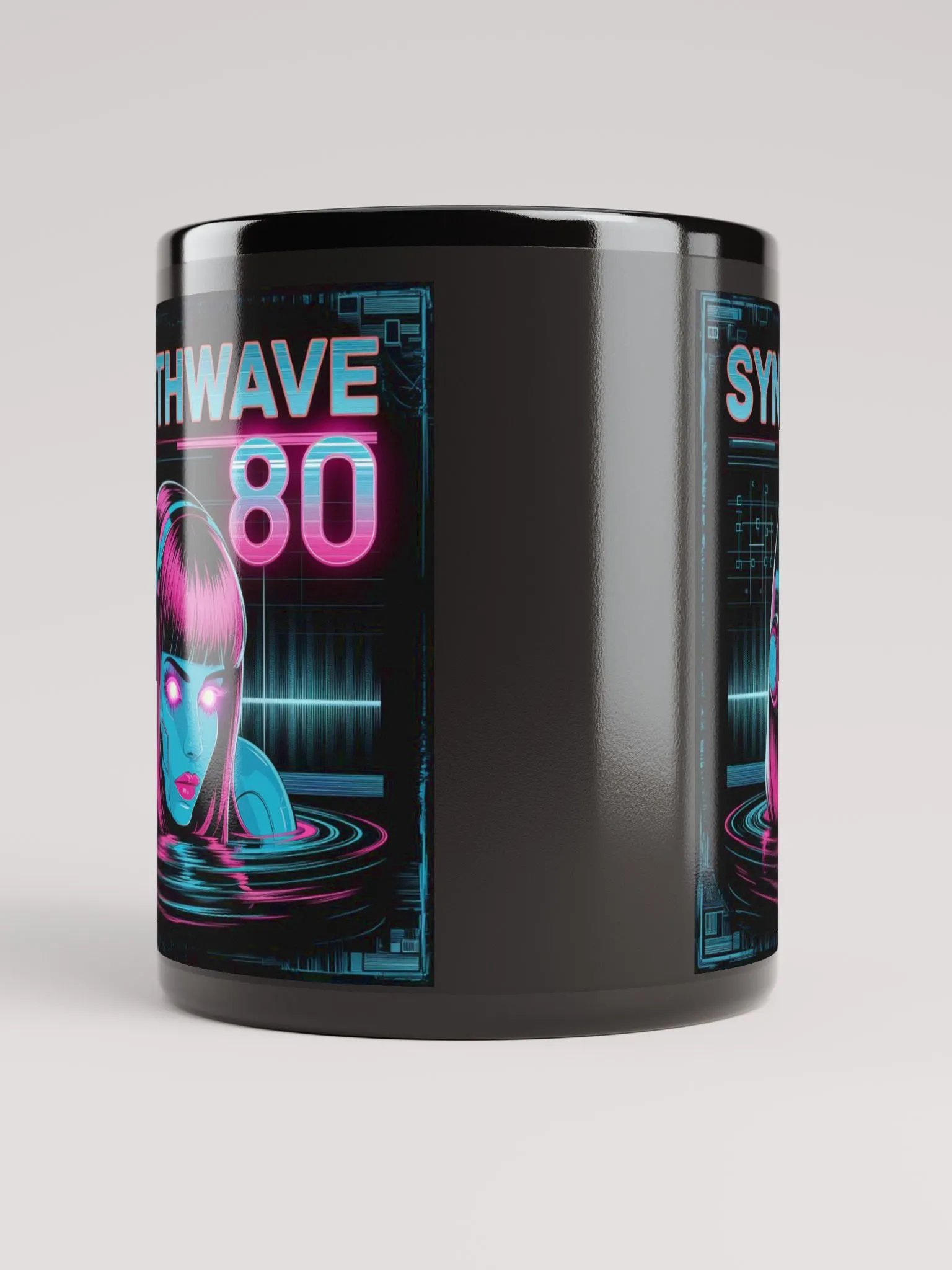 Neon Synthwave 80 Mug product image (9)