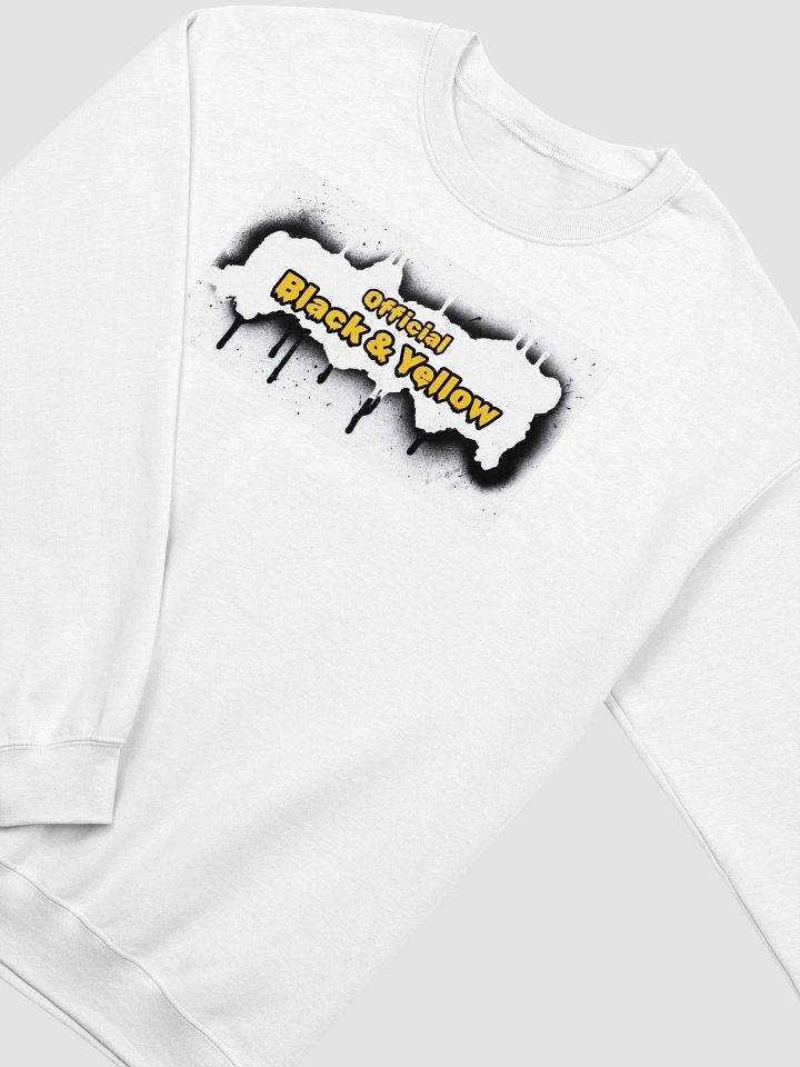 Official Black & Yellow Graffiti Crewneck product image (2)