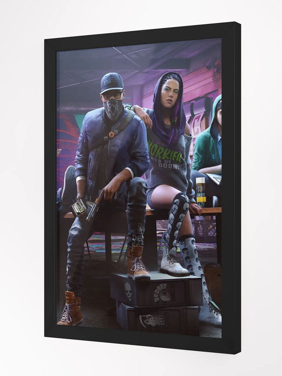 Watch Dogs 2 Decorative Canvas 🎮🖼️ product image (2)