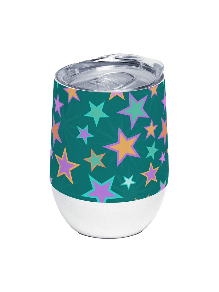 Party Time! Stars Wine Tumbler product image (1)