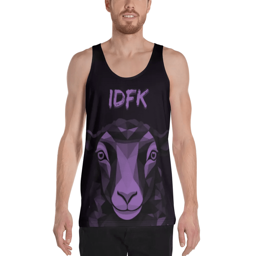 IDFK Black Sheep Full Purple Tank Top product image (4)