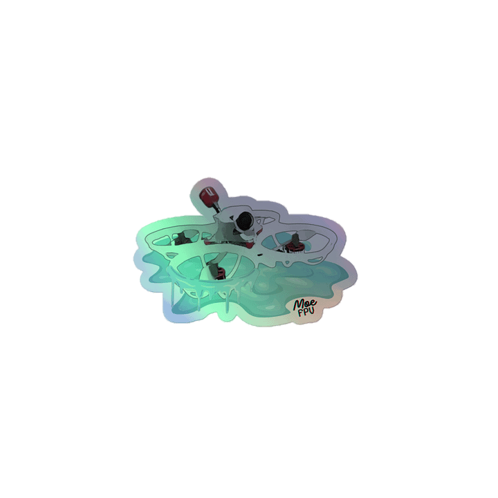 Wet Whoop Holo Stickie product image (1)