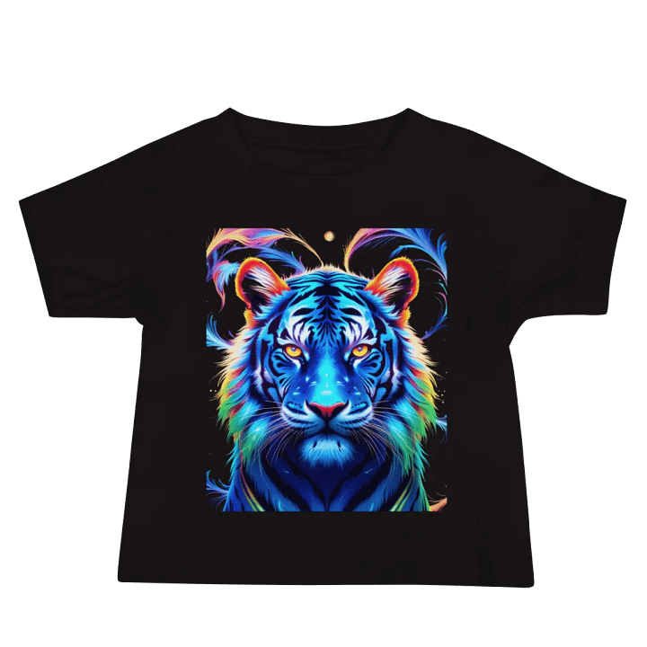 Neon Tiger Glow Baby Tee Bella+Canvas (Baby) product image (2)