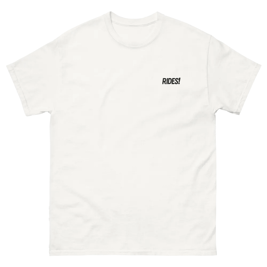 RIDES Plain Tee (White) product image (2)