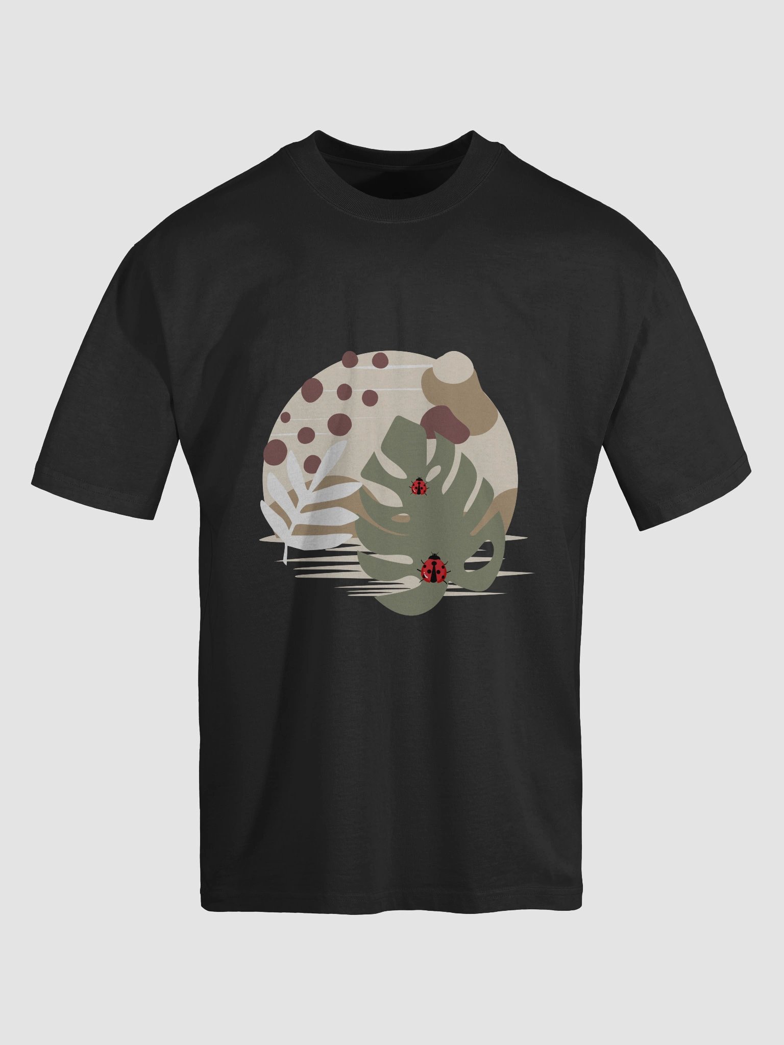 Organic Bliss Oversized Leaf T-Shirt product image (5)