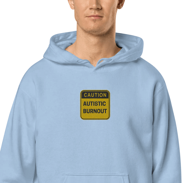 CAUTION: ASD BURNOUT embroidered design product image (1)
