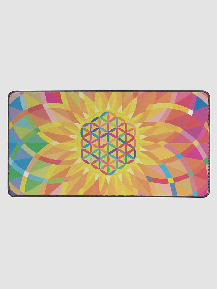 SACRED GEOMETRY VORTEX • desk mat product image (1)