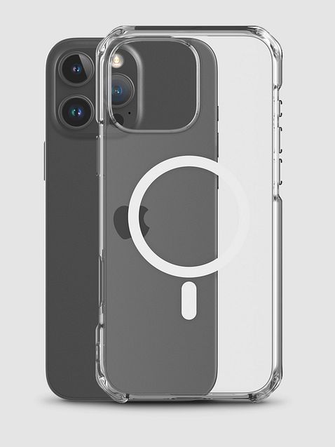 Photo showing MagSafe® Clear Case for iPhone®