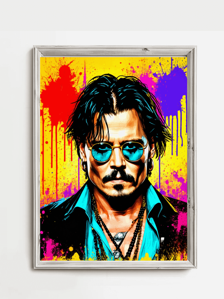 Johnny Depp Pop Art product image (1)
