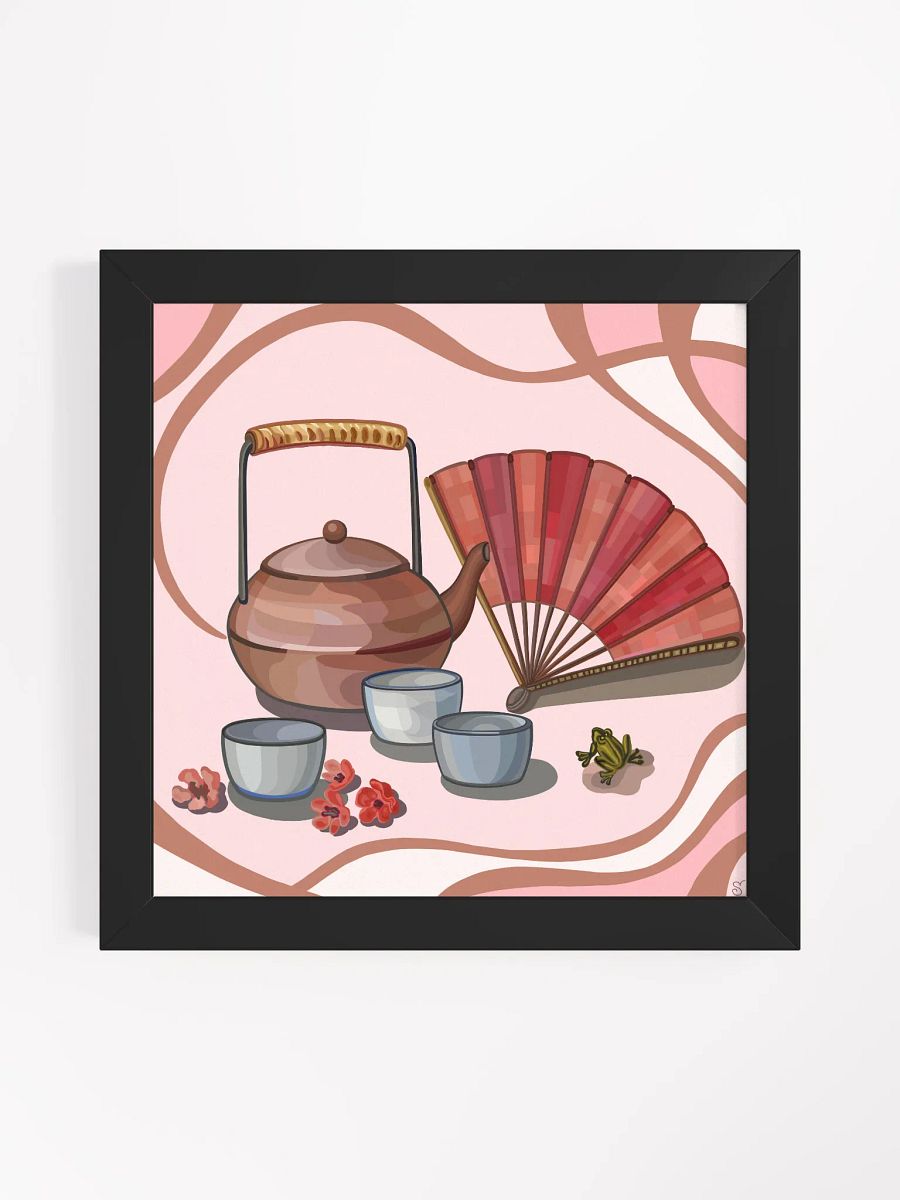 Tranquil Teatime Framed Poster - Coffee Shop No. 8 product image (3)
