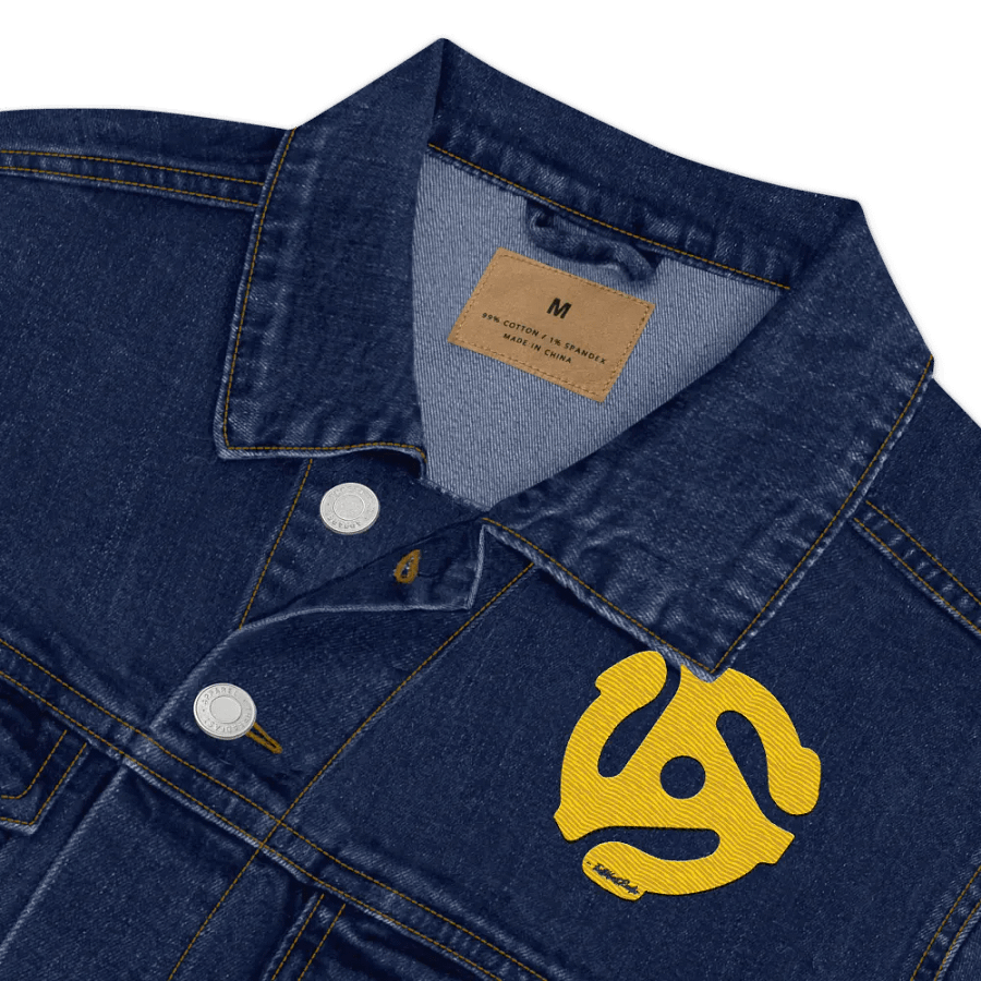 Fluid Emblem Yellow Denim Jacket product image (5)