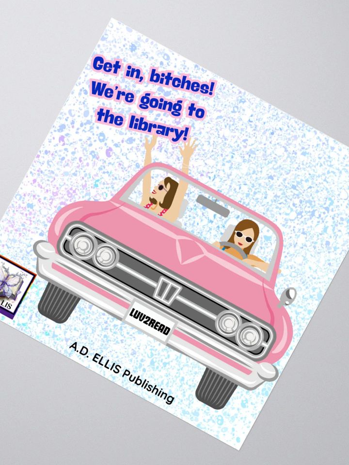 Library Sticker product image (3)
