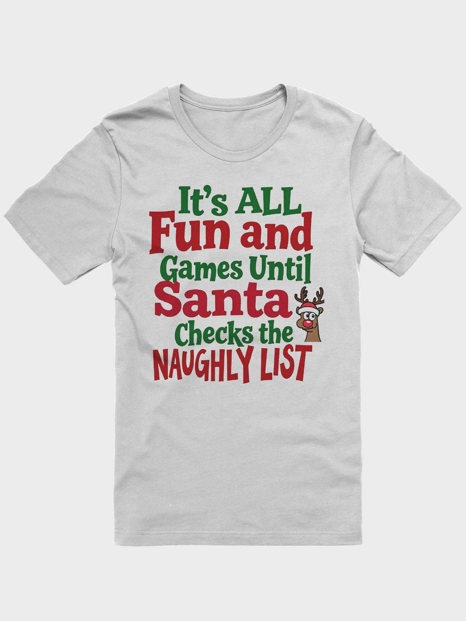 Naughly List Festive T-Shirt product image (5)